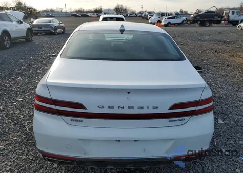 2020 Genesis G90 Ultimate z USA, uszkodzony, nr VIN KMTF54PH5LU080828